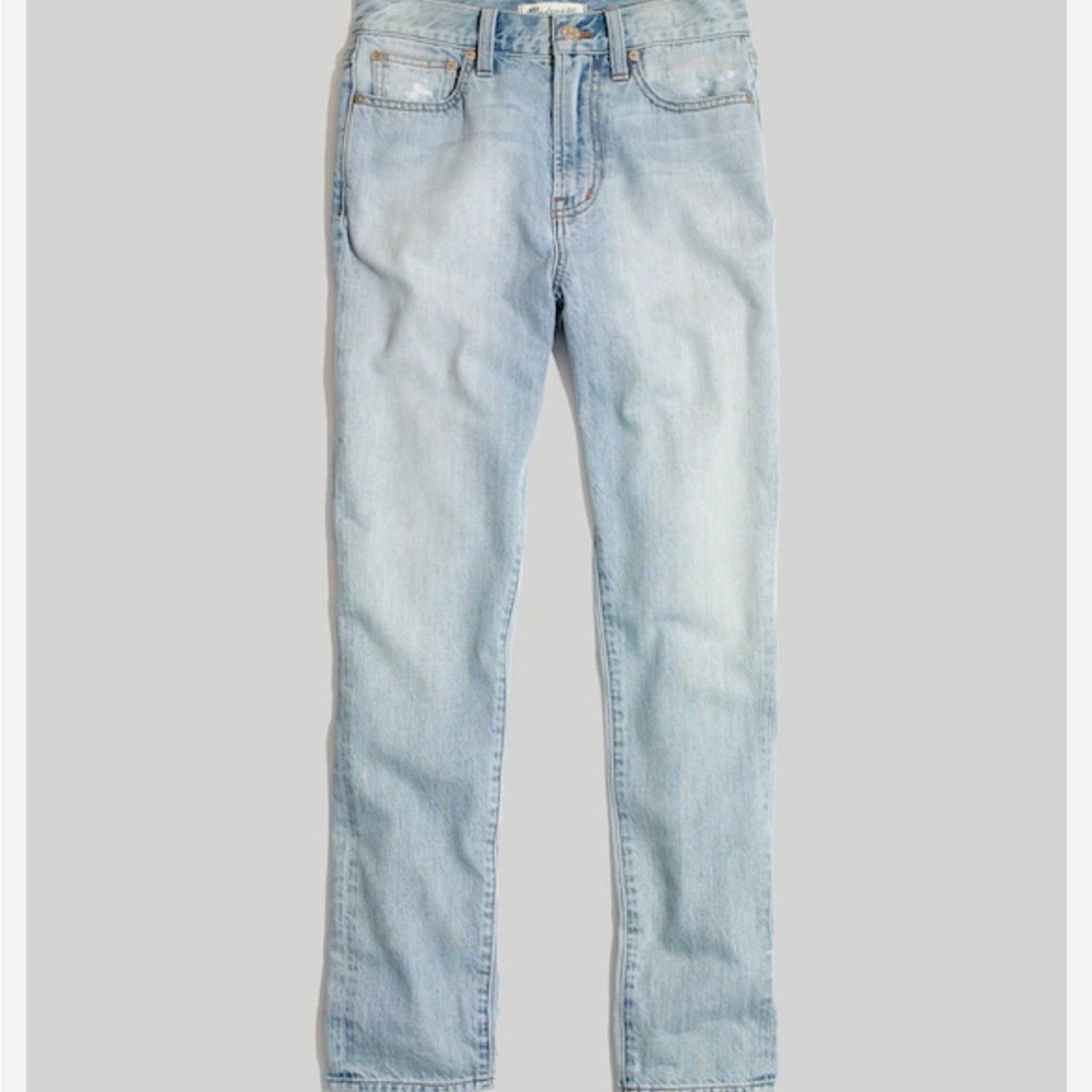 Madewell vintage Light Wash Straight Leg Jeans